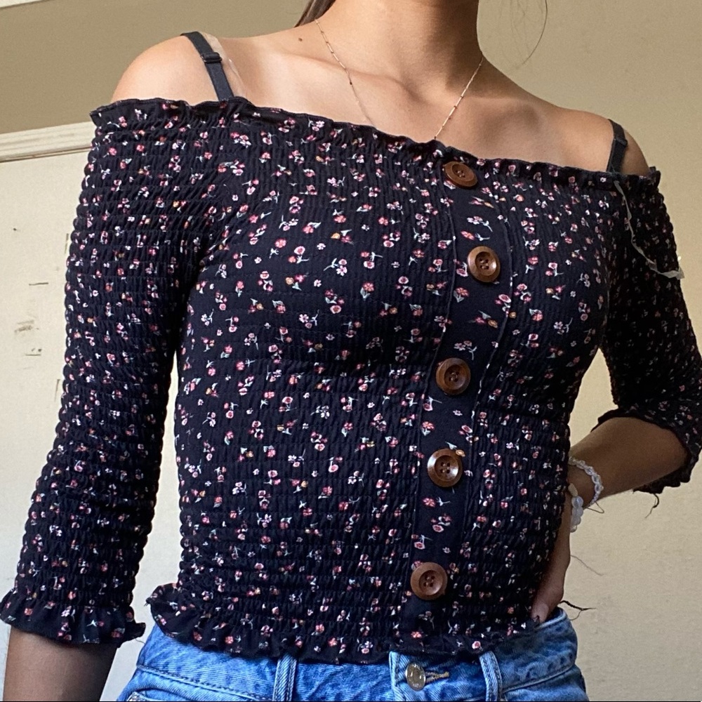 Floral Crop Top